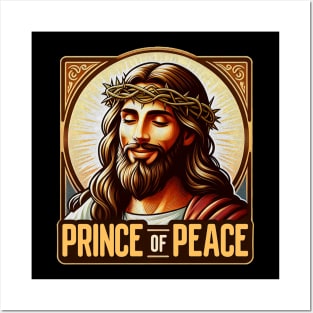 Prince of Peace Jesus Christ Bible Quote Posters and Art